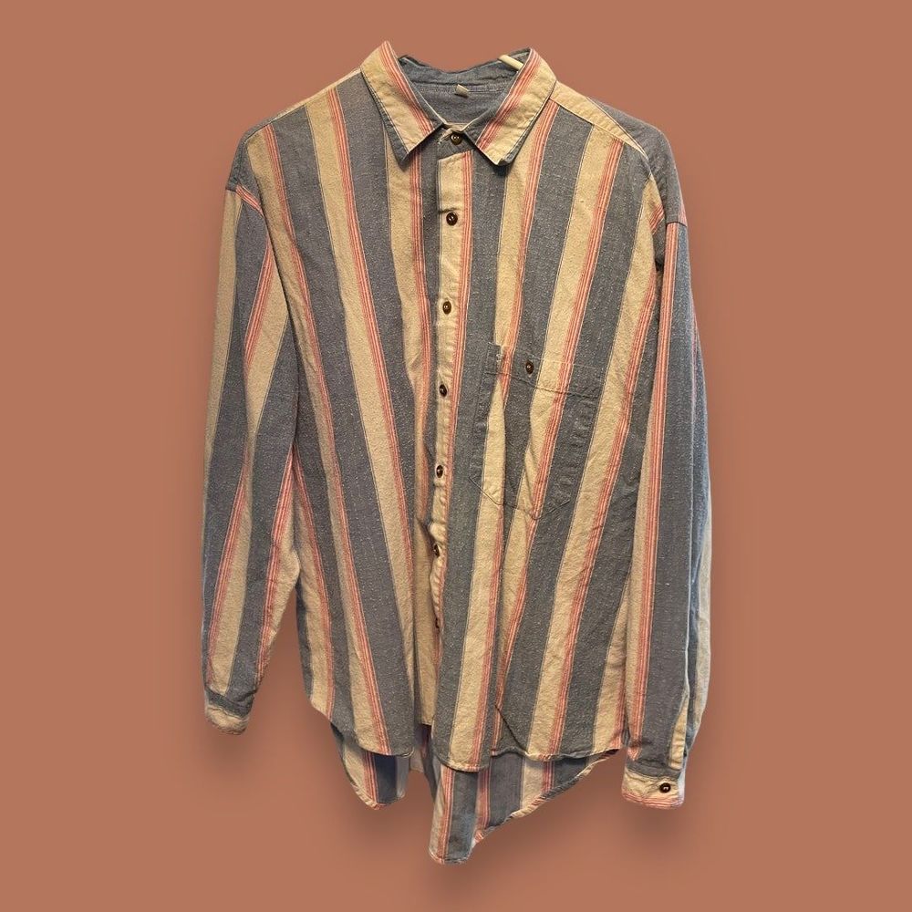vintage button up